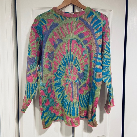 Verge Girl Sweaters - Tie Dye Knit Sweater M/L
